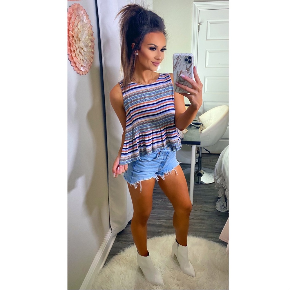 Multicolor Striped Top